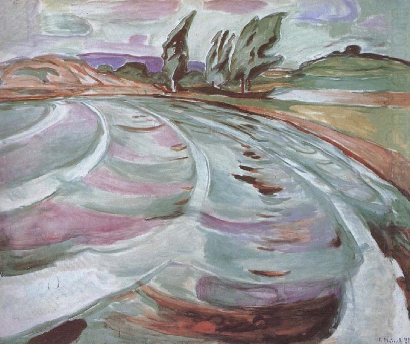 Landscape, Edvard Munch